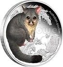 possum bush babies ii silver proof coin 50c australia 2013