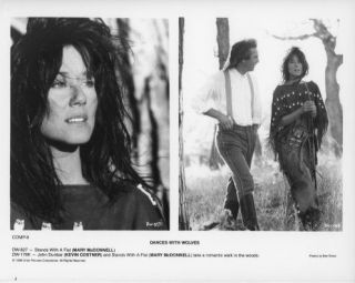 DANCES WITH WOLVES 1990 Kevin Costner & Mary McDonnell Original Press 