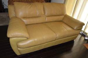 leather couch 2 piece for sale los angeles woodland hills