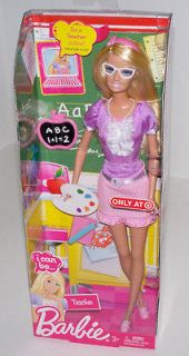 2010 i can be teacher barbie doll 7547 new time