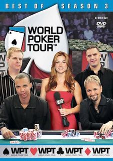 World Poker Tour   Best of Season 3 DVD, 2005, 4 Disc Set