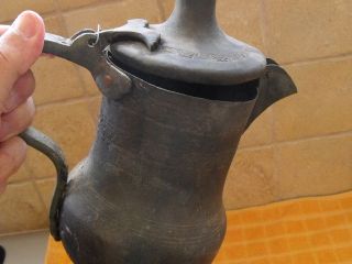   jug Arab Bedouin Ottoman pitcher xix Ottoman coffee pot 19th jar