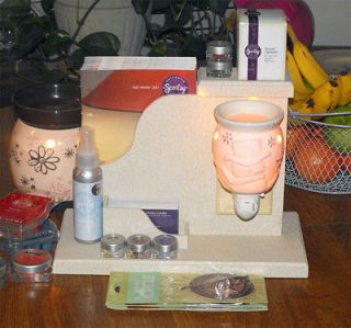 Wavy” Display “made for” Scentsy PlugIn Warmers, Catalogs 