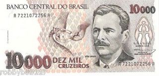   Cruzeiros Banknote World Money UNC Currency BILL South America Note