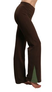 DANCE GYM YOGA ATHLETIC FITNESS WORKOUT S M PANTS Brown + Free Zumba 
