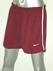 NIKE WOMENS RED WHITE DRI FIT STAY COOL BRIEF LINER MESH TRAINING 