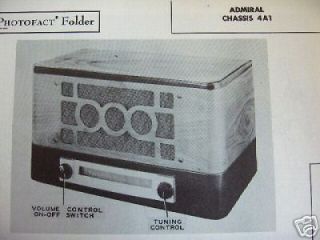 admiral in Radio, Phonograph, TV, Phone
