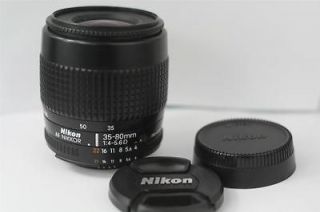 nikon afd 35 80mm zoom lens f80 d70 d50 d80