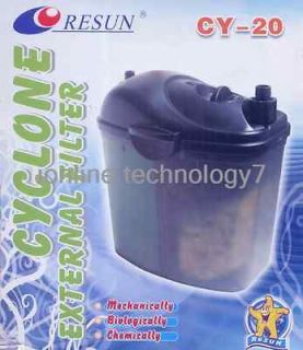 Newly listed AQUARIUM CANISTER EXTERNAL FILTER RESUN CY 20 CY 20