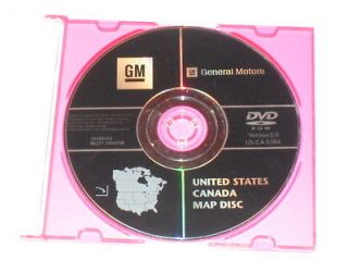 CADILLAC GMC CHEVROLET HUMMER NAVIGATION DVD CD DISC 10390370 DISK GPS 