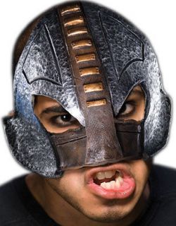 adult medieval executioner chinless half vinyl mask