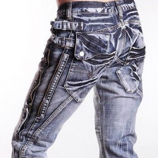 TS Mens Designer Jeans Denim Pant Stylish W30,32,34,36,3​8/L32 TS03