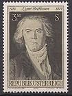 Austria 1970 Ludwig van Beethoven,Music,Composer,People,Arts,MNH