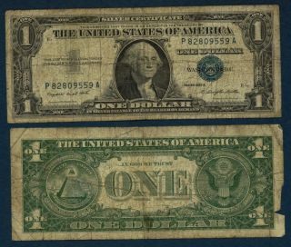 ONE) DOLLAR UNITED STATES SILVER CERTIFICATE (1957)