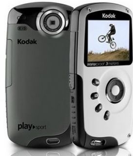 Kodak PlaySport ZX3 128 MB Camcorder Black
