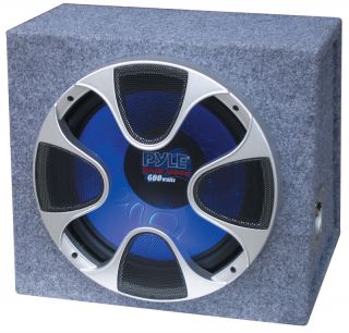 Pyle Car Audio PLBS12 New 12 inch 500 Watt Bandpass Speaker Enclosure 