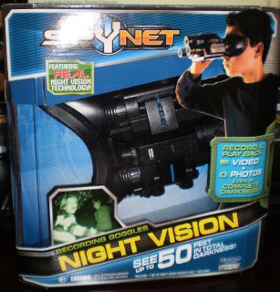 Spy Net Night Vision Recording Goggles 128 MB Memory