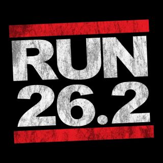 Run 26 2 Cool Marathon Running Themed BK T Shirt