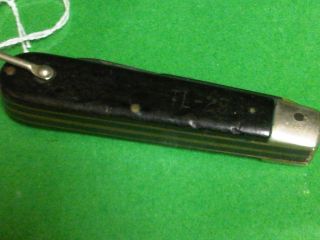   Pocket Knife Double Blade Electricians Type TL 29 1950S