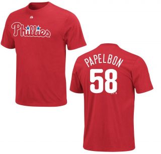 Philadelphia Phillies Jonathan Papelbon Jersey T Shirt in Stock