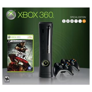   Xbox 360 Elite Splinter Cell Conviction Special Edition 250 GB bundle