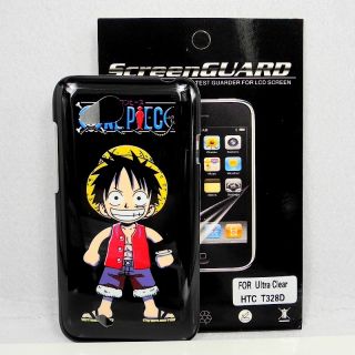 HTC Desire VC T328D One Piece Luffy Case Screen Protector