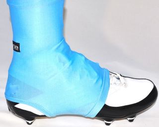 Columbia Blue 2Tone Cleat Covers Football Spats Spats