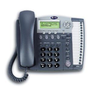 At T Model 974 4 Line Small Office Business Telephone Phone with AC 