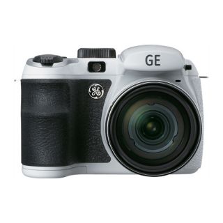 General Electric GE X500 (White) 16 MP 15X ZoomDigital Camera