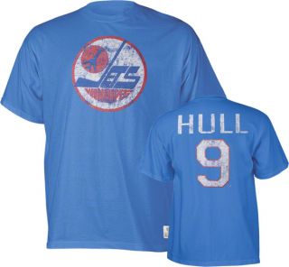 Bobby Hull Old Time Hockey Winnipeg Jets NHL Alumni T Shirt
