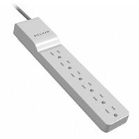 Belkin 6 Outlet Outlets Heavy Durty Power Strip Surge Protector 4 ft 