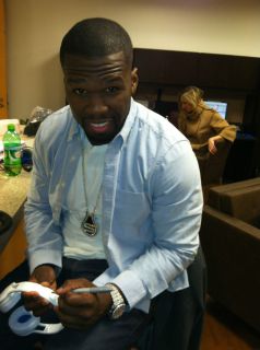 Street by 50 Cent signed headphones for charity. Curtis Jackson Share 