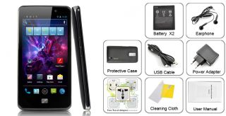 720P Android 4 0 Phone Clearview 4 5 inch 3G 1GHz CPU and Dual Sim 