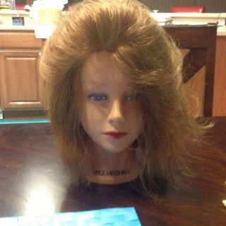 Paul Mitchell Female Human Hair Mannequin Cosmetology Head
