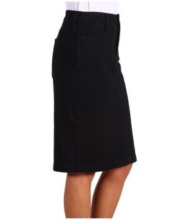 Not Your Daughters Jeans Emma Denim Skirt in Black    