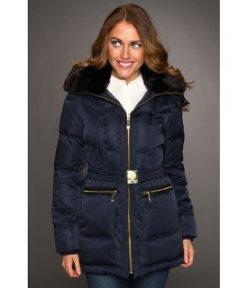 Vince Camuto Faux Fur Trim Coat w/ Gold Hardware $189.00 Rated 5 