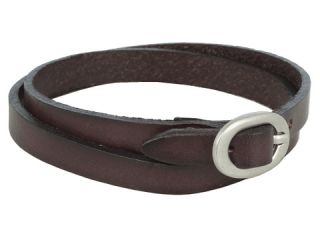 Fossil Iconic Double Wrap Leather Bracelet   Zappos Free Shipping 