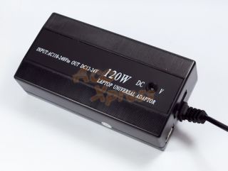 At home or in the office this Universal AC/DC Adapter will keep your 