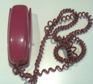 VINTAGE Bell System TRIMLINE RED Wall Mount TELEPHONE AC1 1968