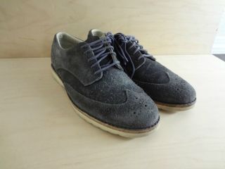 Timberland Abington Wingtip Grey Suede Shoes