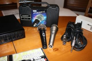 Karaoke System LOADED w/ FUN Acesonic DGX 105, mics, CDs/music, MORE 