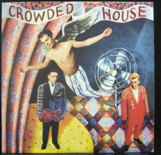 CROWDED HOUSE s/t debut LP Mint  ST 12485 Vinyl 1986 Record