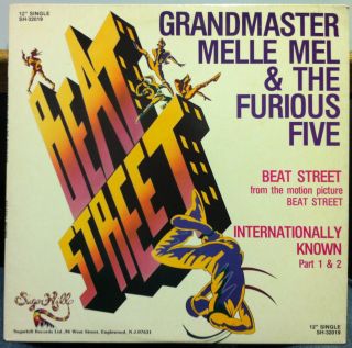 Grandmaster Melle Mel Furious Five Beat Street 12 SH 32019 Mint 1984 