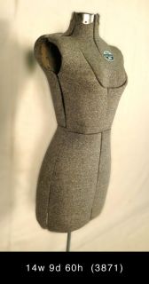 Acme Dress Form Adjustable Size A 3871 R