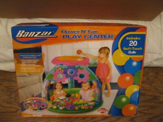   Flower N Fun Inflatable Play Center Playhut Pit Ball Brand New