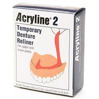 Acryline 2 temporary denture reliner stops discomfort of soggy pastes 