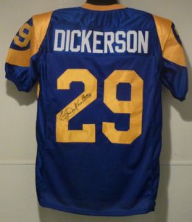 Eric Dickerson Autographed Los Angeles Rams Jersey