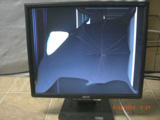 Acer AL1916C LCD Monitor 19 for Parts or Repair