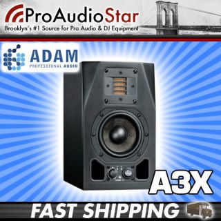 ADAM A3X Studio Reference Monitor 4.5 Woofer Speaker A3 PROAUDIOSTAR