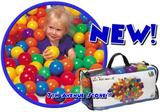 100 Ball Pit Balls Baby Toddler Soft Activity Play Toy